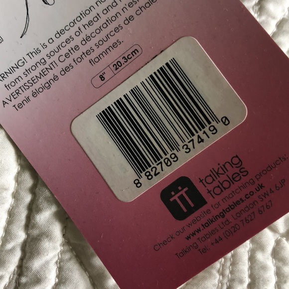 New! Paper WHITE GIANT FLOWER DECORATION - MEDIUM - Picture 4 of 4